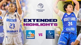 Perfumerias Avenida v Basket Landes  Full Game Highlights  EuroLeague Women 202425 [upl. by Gauntlett]