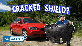 Scraping Noise Under Car Dragging Splash Shield Try This DIY Quick Fix [upl. by Selhorst18]