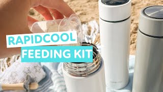 How to make a feed with Nuby RapidCool™ Kit  Nuby UK [upl. by Cichocki]