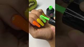 Tutorial paso a paso Diseño Tropical Semipermanente Qebela uñas [upl. by Wohlert]