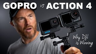 OSMO ACTION 4 vs GOPRO HERO 11  Why DJI is winning [upl. by Aniral]