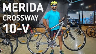 Merida Crossway 10  V Full Review  Entry Level Hybrid Cycle [upl. by Eihcra956]