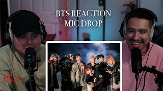 RAPPERS FIRST TIME LISTENING TO BTS MIC DROP REACTION [upl. by Noicpesnoc]