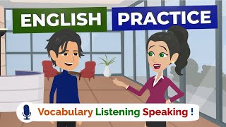 Easy to Learn English Speaking with Shadowing English Conversation Practice [upl. by Pooh]