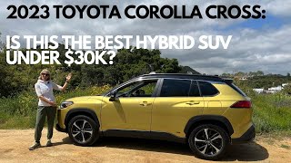 BEST Hybrid SUV Under 30k 2023 Toyota Corolla Cross [upl. by Leissam]