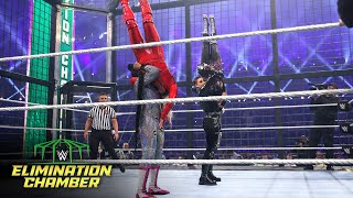 Belair and Ripley show off incredible strength WWE Elimination Chamber 2022 WWE Network Exclusive [upl. by Stan]