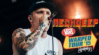 Neck Deep  Full Set Live Vans Warped Tour 2015 [upl. by Denten622]