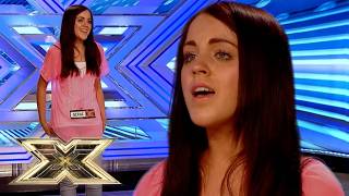 Irish singer Melanie McCabe has Louis Walsh in tears with Rihanna cover  The X Factor Auditions [upl. by Eremihc]