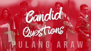 Pulang Araw Candid Questions with cast Part 2  Online Exclusive [upl. by Eirellam]