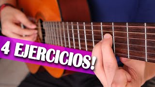 4 EJERCICIOS DIARIOS QUE UN PRINCIPIANTE EN GUITARRA DEBE PRACTICAR [upl. by Robaina]