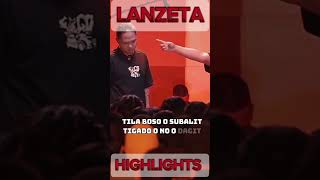 LANZETA VS MHOT hiphop battlerapislife shortvideo psp [upl. by Ahsennod26]