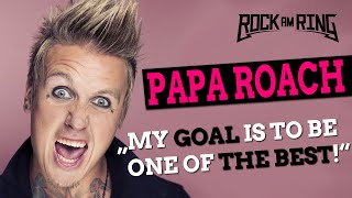 Papa Roach at Rock Am Ring 2023 Interview amp Gaming [upl. by Leahcimed]