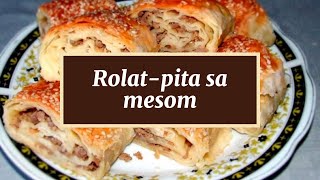 Rolat pita sa mesom [upl. by Ulrich]