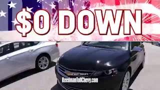 Reedman Toll Chevy Patriotic Savings July 2016 [upl. by Lleret406]