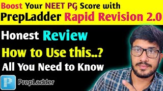 PrepLadder RAPID REVISION 20 ReviewHow to use it effectivelyComplete GUIDENCE [upl. by Ikiv]