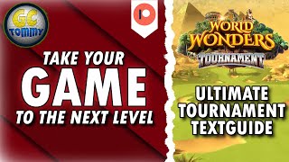 Get an advantage Ultimate Tourney guides Exp amp Mas  World Wonders Tournament Golf Clash [upl. by Wolsky]