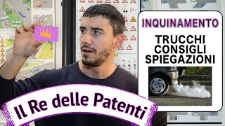 INQUINAMENTO  IL RE DELLE PATENTI  PATENTE B [upl. by Tnelc837]