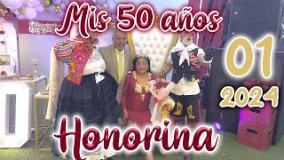 🍷🎂 Mis 50 Años Honorina Mendoza Contras 2024  DVD 01 [upl. by Rufus609]