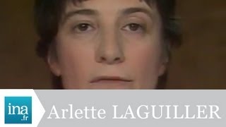 Arlette LAGUILLER campagne présidentielle 1981  Archive vidéo INA [upl. by Kerwinn]