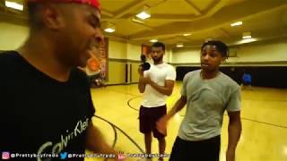 PrettyBoyFredo Vs DDG Altercation OnThe BasketBall Court [upl. by Narret772]