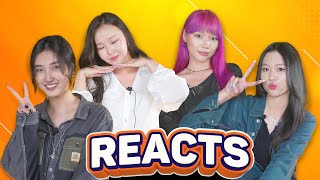 Munkhjin Jini iexynn RÍONA CMG Oyu  REACTS 3  S2 [upl. by Aicemat]