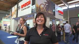 Eurobike 2013 BoschStand und eBike Systeme [upl. by Retrop877]