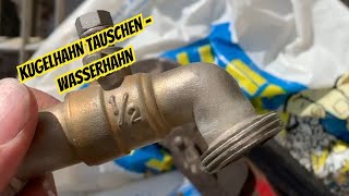 Wasserhahn tauschen  Kugelkopfhahn  reparatur  tricks  tipps [upl. by Bolen]