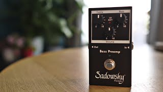 Sadowsky SBP 2 V2 [upl. by Wallraff]