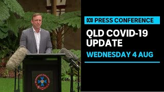 IN FULL Queensland records 16 new locally acquired cases of COVID19  ABC News [upl. by Naujid]