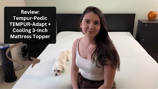 Tempurpedic TEMPURAdapt Mattress Topper Review  Best Mattress Topper [upl. by Imhskal27]