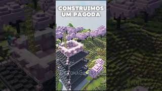 MINECRAFT PAGODA DO JAPÃO NA 120 MUITO FACIL DE FAZER  TIMELAPSE minecraft mapasminecraft [upl. by Warford]