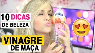 10 DICAS DE BELEZA COM VINAGRE DE MAÇA  Gabriela Capone VEDA 6 [upl. by Ilrac145]