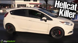 Ford Fiesta ST Destroys Hellcats Existence [upl. by Anneg309]