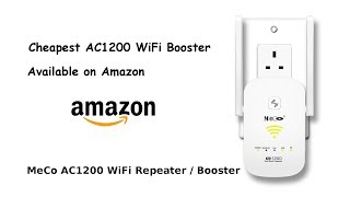 Cheapest AC1200 WiFi Repeater  Meco AC1200 Repeater  Booster [upl. by Benny964]