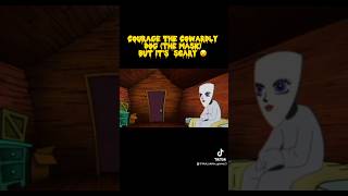 Courage The Cowardly Dog The Mask But It’s Scary 😦 couragethecowardlydog scary viral [upl. by Stefano347]