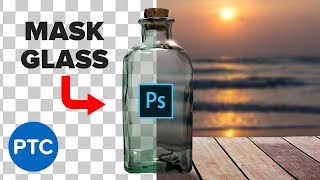 The BEST WAY To Select and Mask GLASS or Transparent Objects in Photoshop [upl. by Turner]