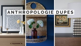 ANTHROPOLOGIE VS THRIFT STORE  DIY ANTHROPOLOGIE INSPIRED DECOR SPRING EDITION [upl. by Nylesor]