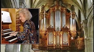 Eugène Gigout  TOCCATA IN B MINOR  Diane Bish at LaHavre Cathedral France [upl. by Ahsil]