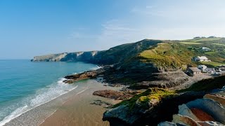 The Yellow Cottage  Luxury Self Catering in Trebarwith Strand Cornwall [upl. by Fretwell895]