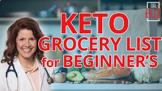 🥑🥩🥚Keto Grocery List for Beginners 🥑🥩🥚 [upl. by Sada]