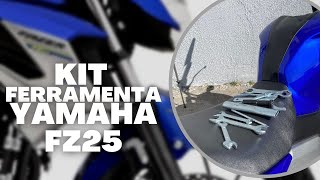 KIT FERRAMENTA YAMAHA FAZER 250 DETALHES [upl. by Merkle]