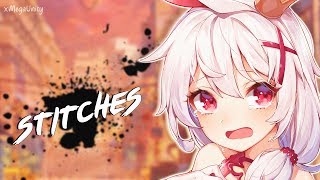 Nightcore  Stitches  Lyrics [upl. by Utir]