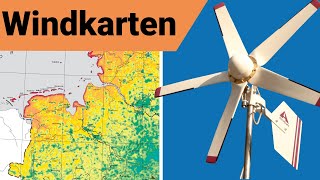 Kostenfreie Windkarten für Kleinwindanlagen richtig nutzen Anleitung [upl. by Merp]