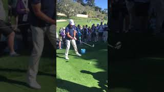 Steve Stricker golf swing driver off 2 at Pebble Beach golf course rydercup stevestricker pga [upl. by Hsilgne628]