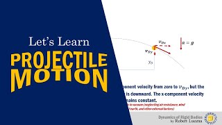 Projectile Motion  Dynamics of Rigid Bodies Lecture Series Part 5 [upl. by Lewendal]