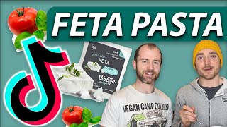 How to Make Baked Feta Pasta Vegan Style  Viral TikTok Recipe vegan tiktokrecipe fetapasta [upl. by Nileuqay266]