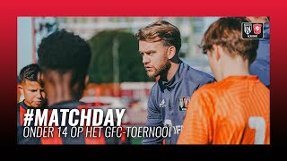 ENORM SPANNENDE WEDSTRIJDEN en MOTIVERENDE SPEECH  Onder 14 op het GFC Toernooi  MATCHDAY [upl. by Gilly341]