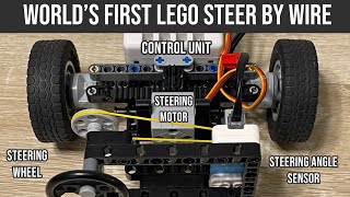 World’s First LEGO Steer By Wire  Very Realistic [upl. by Nagy]