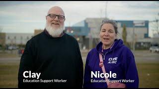 Support Education Workers in Fort McMurray [upl. by Nnylaehs]