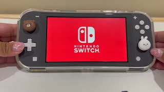 NINTENDO SWITCH LITE IN GRAY  UNBOXING 2024 [upl. by Aenil829]